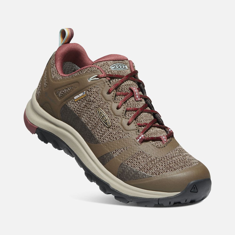 Baskets Keen Femme Marron | Terradora Ii Waterproof Shoes | JEHUI-4791